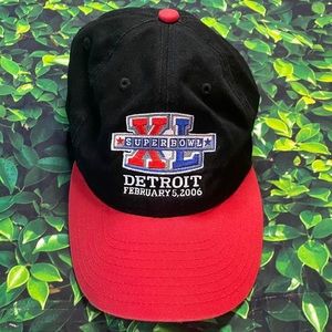 Vintage “Scout Night” Joe Louis Arena Hat in Black & Red Mesh